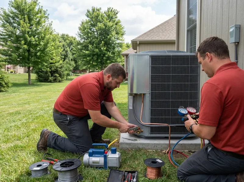 Central Air Conditioning Installation in Shawnee, KS
